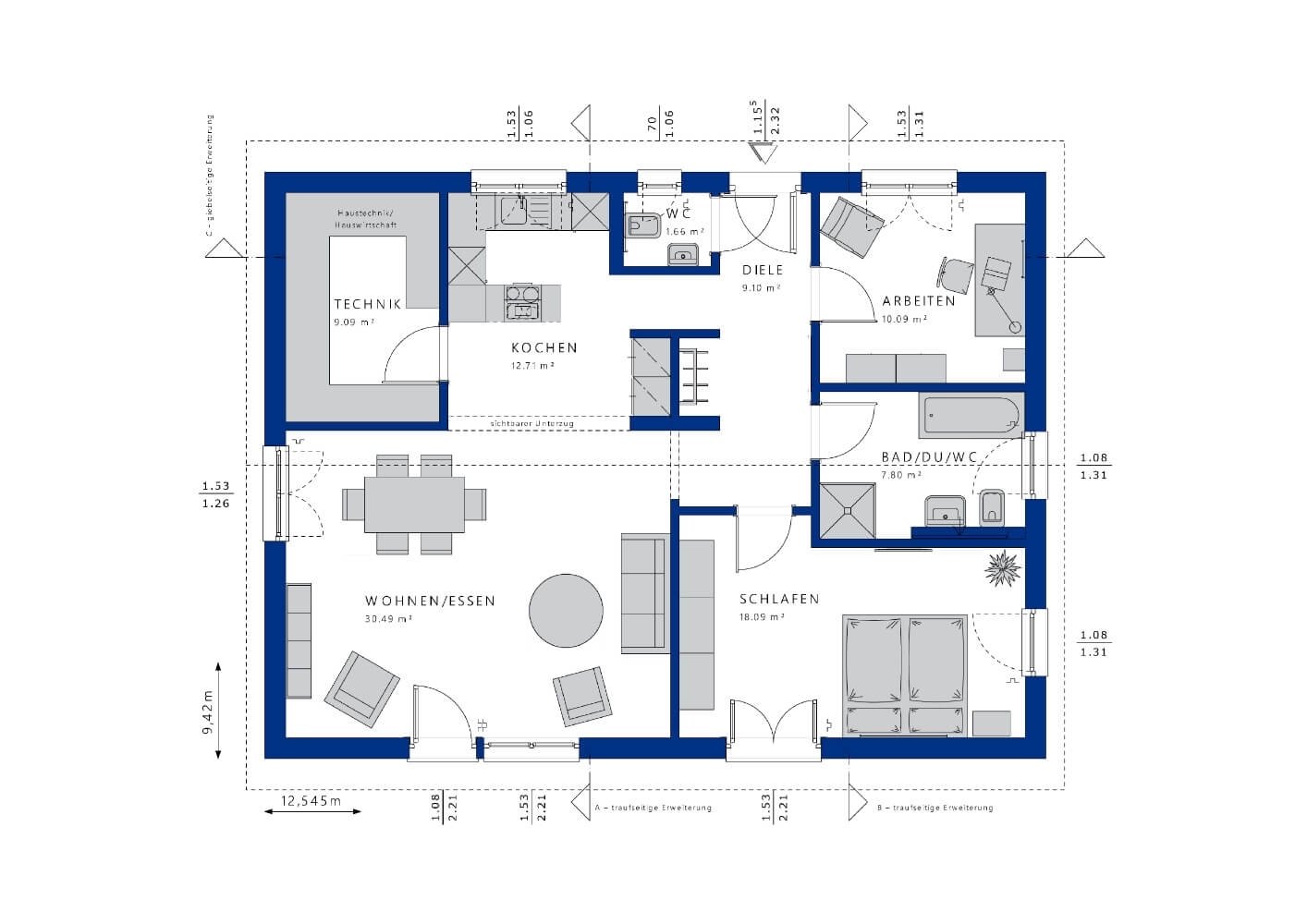 Bestpreisgarantie bei Bien-Zenker - Ihr Traumhaus mit tollem Grundstück!