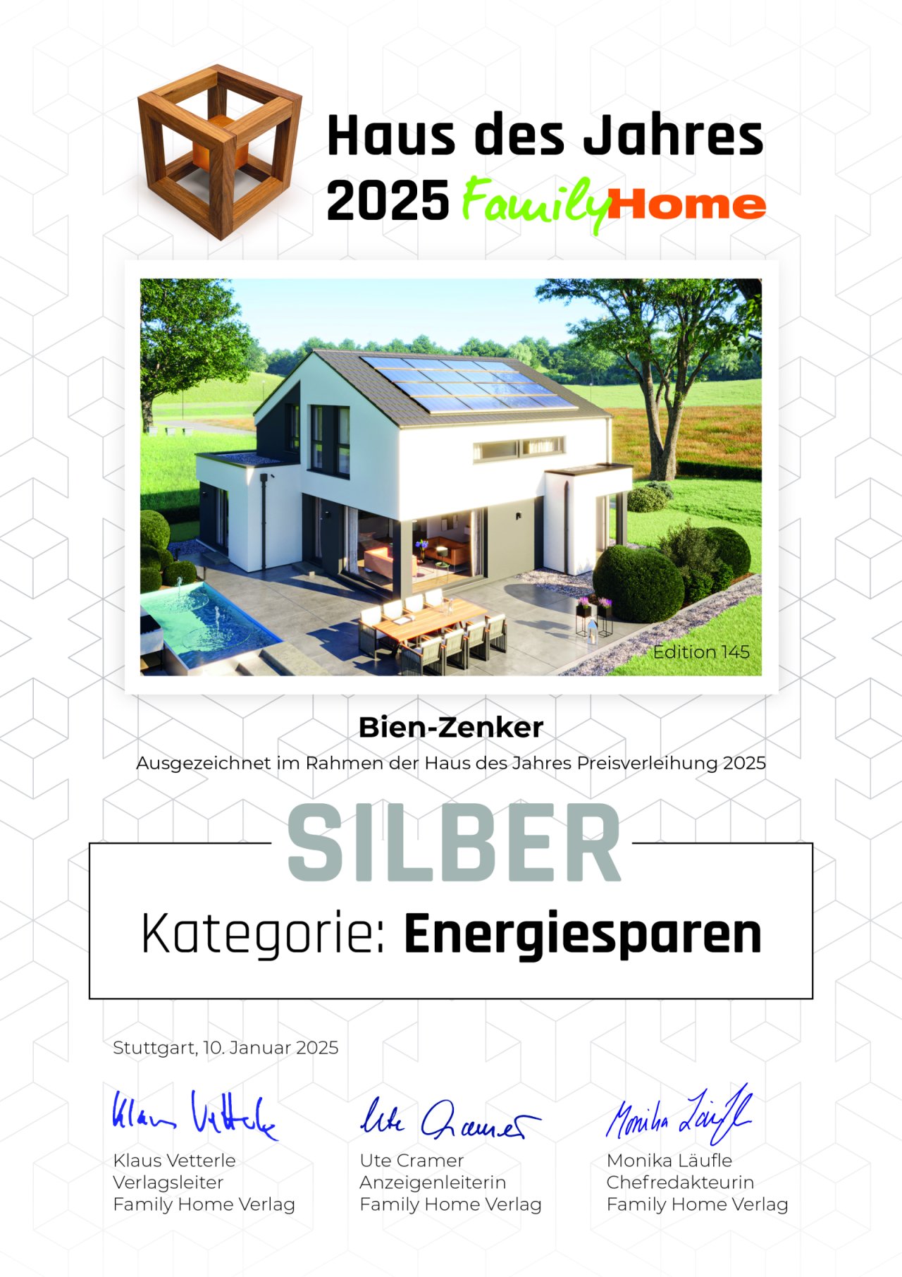 Energiesparen Silber Bien-Zenker
